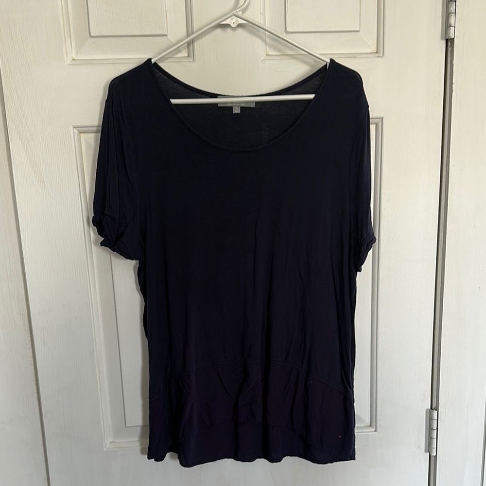 Marled Navy Top size XL